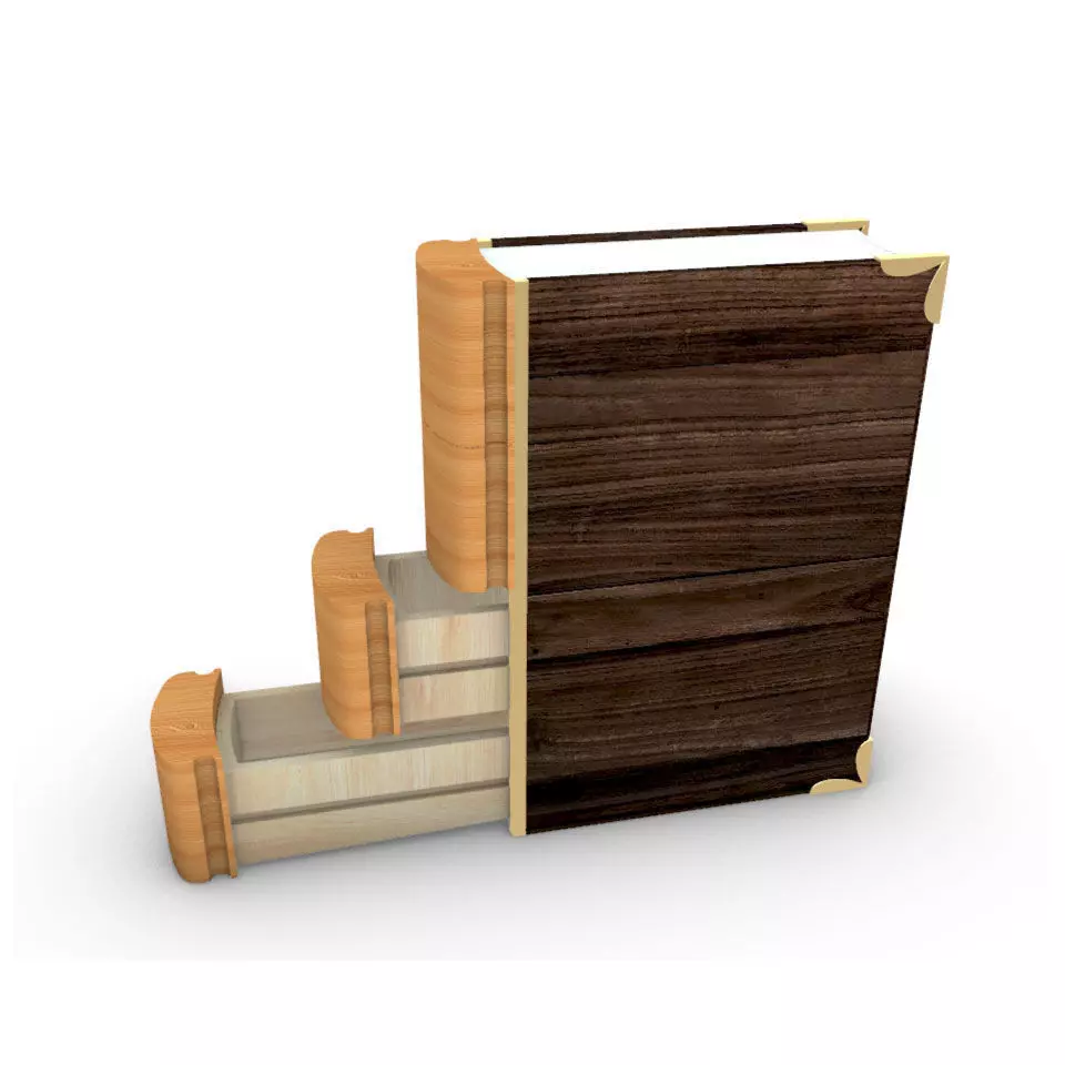 ARCHIVES BOOK BOX 3D model_0