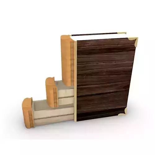 ARCHIVES BOOK BOX 3D model