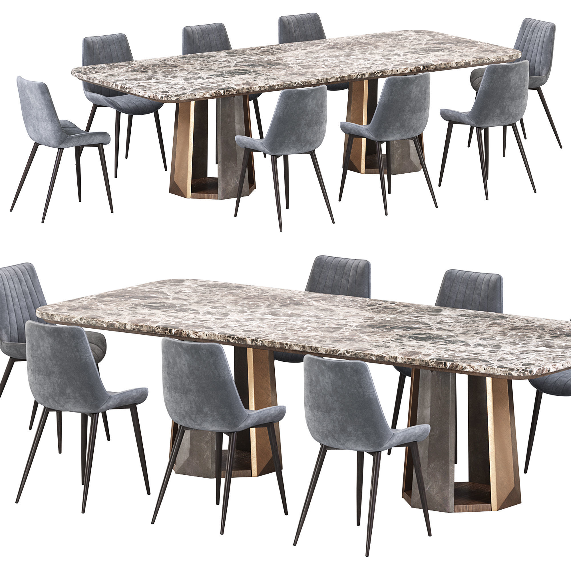 Kandinsky Dining Table 3D model_1