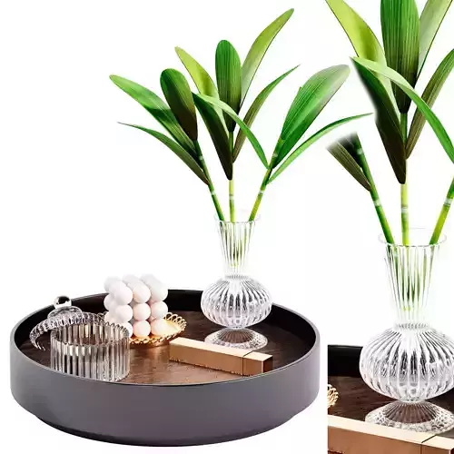 Decorativni set 3D model