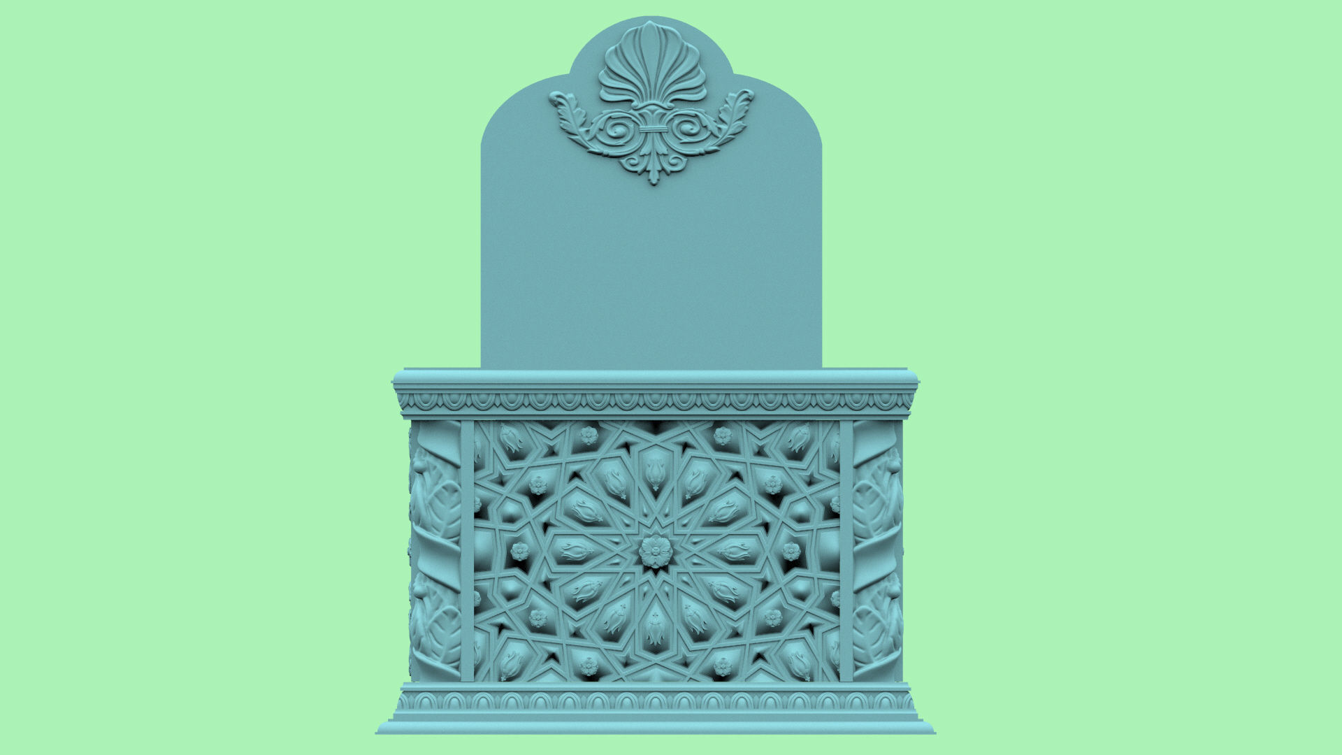 Mezar 3D model_5