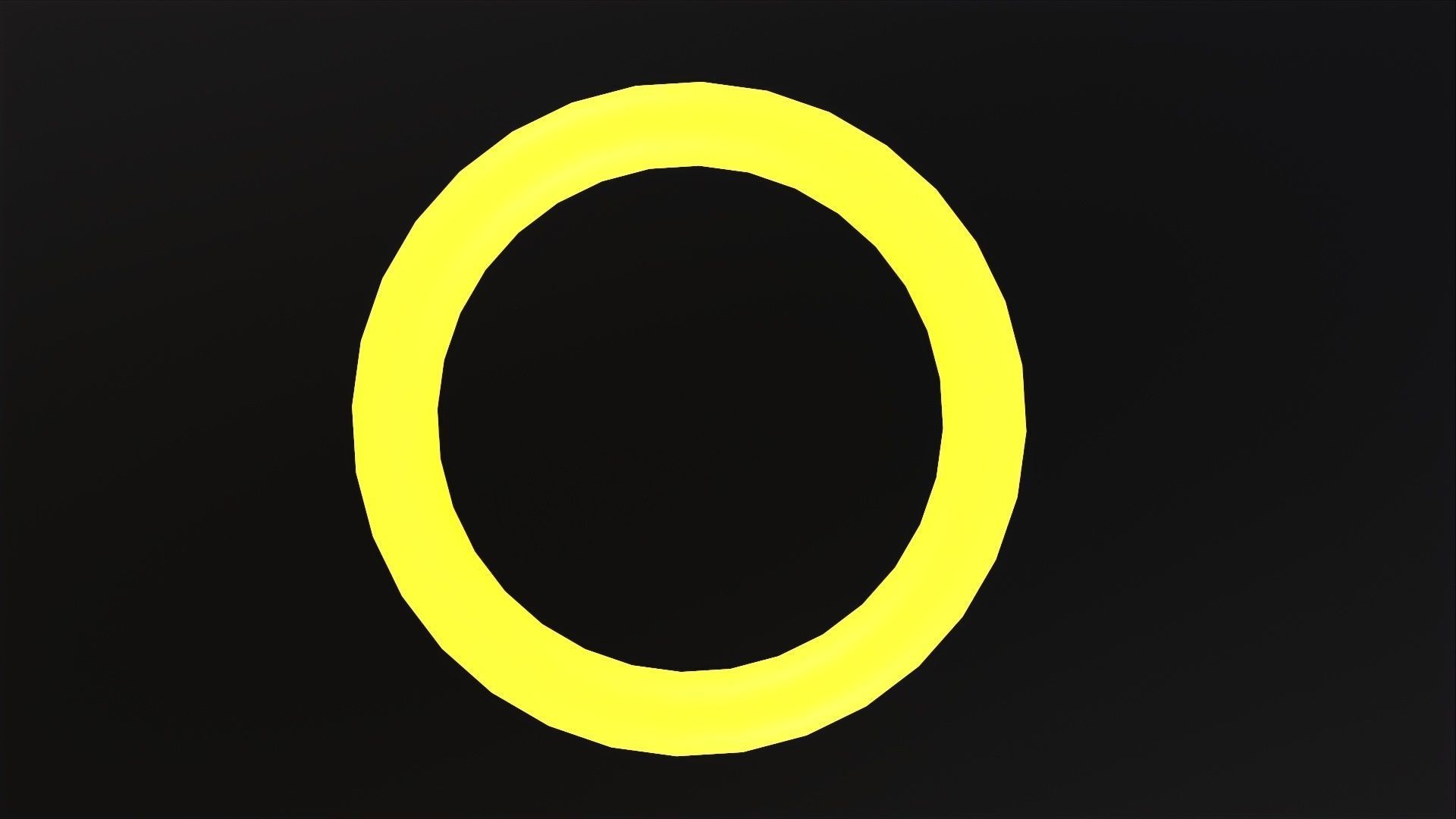 Angel Halo 3D Model Low-poly 3D model_6