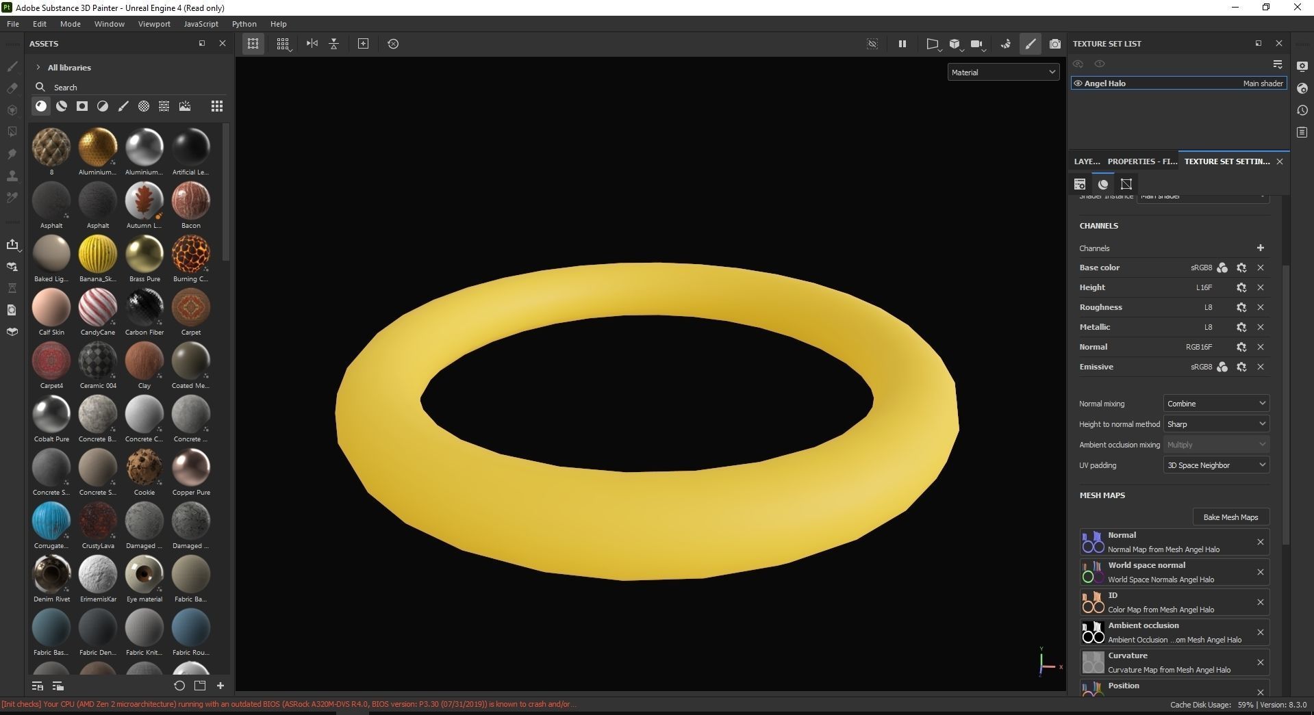 Angel Halo 3D Model Low-poly 3D model_7