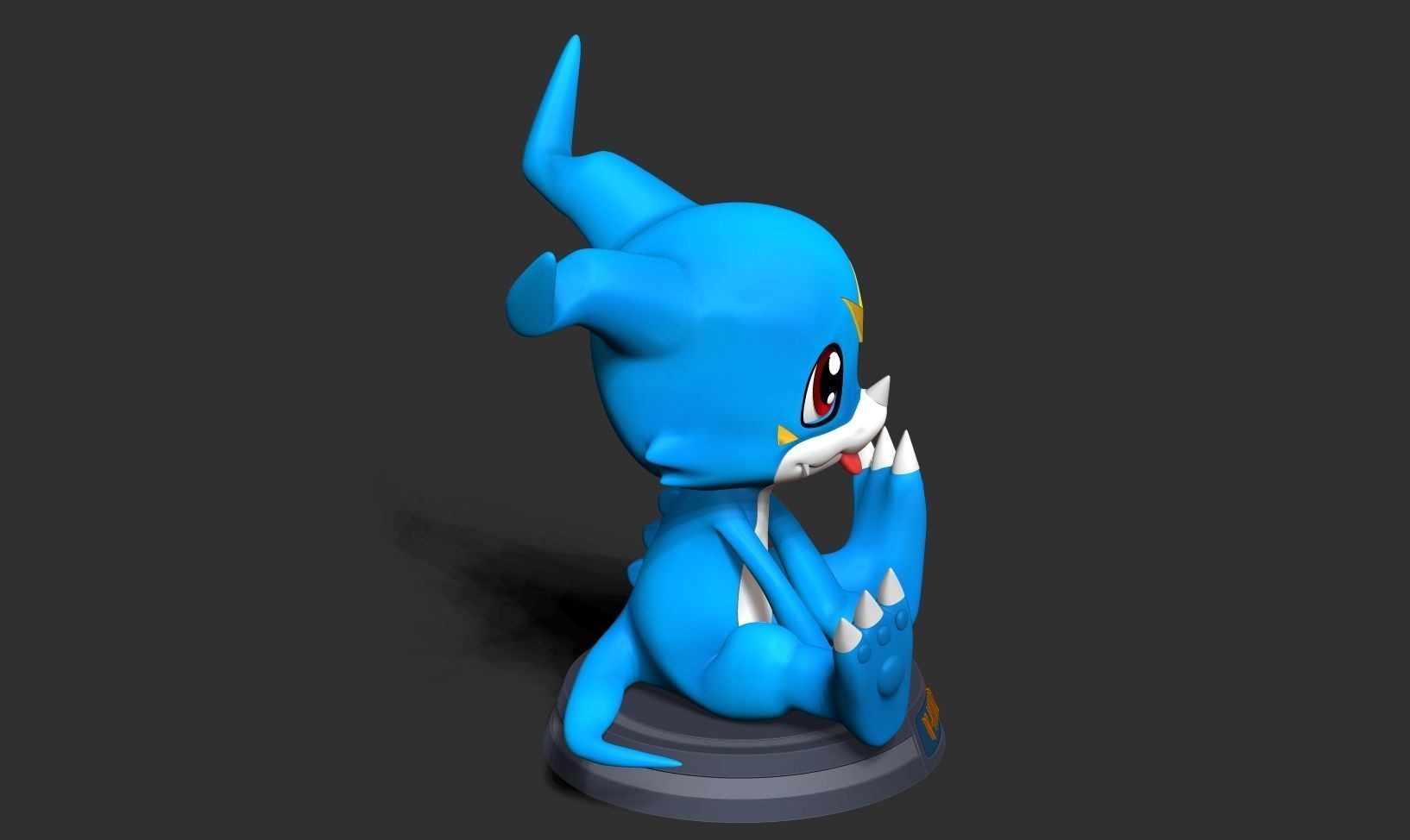 Veemon - Digimon Adventure 3D print model_17