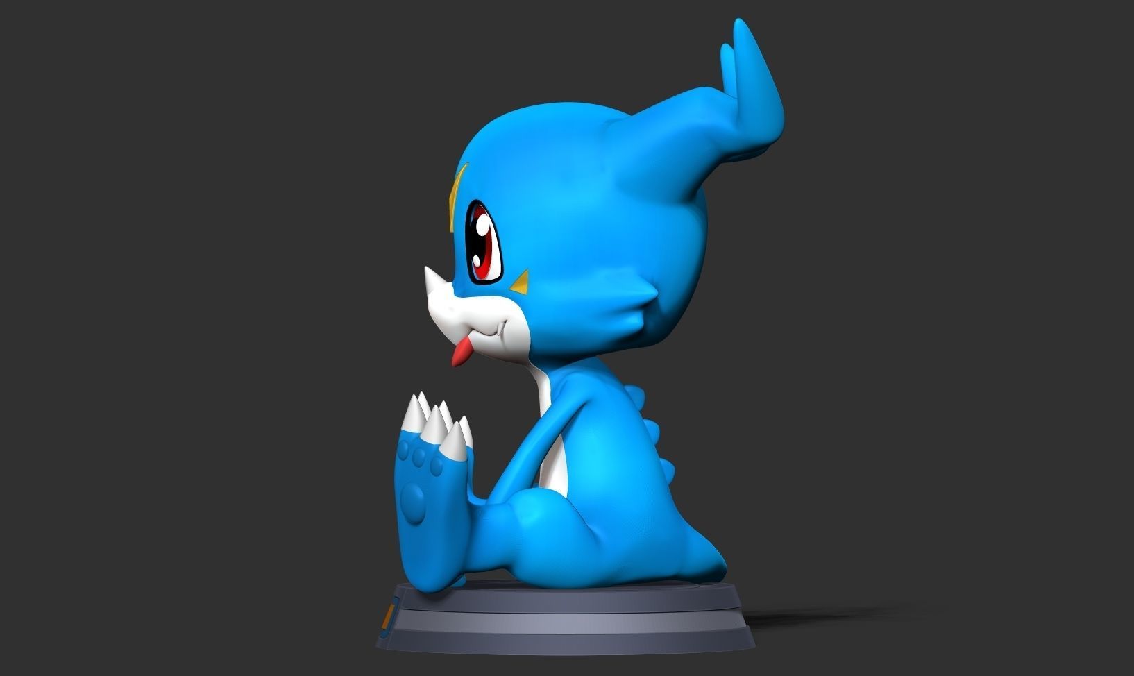 Veemon - Digimon Adventure 3D print model_9