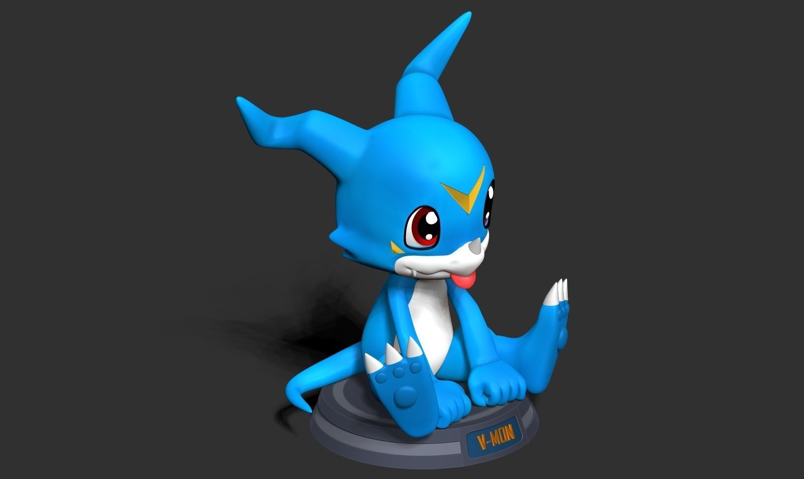 Veemon - Digimon Adventure 3D print model_13