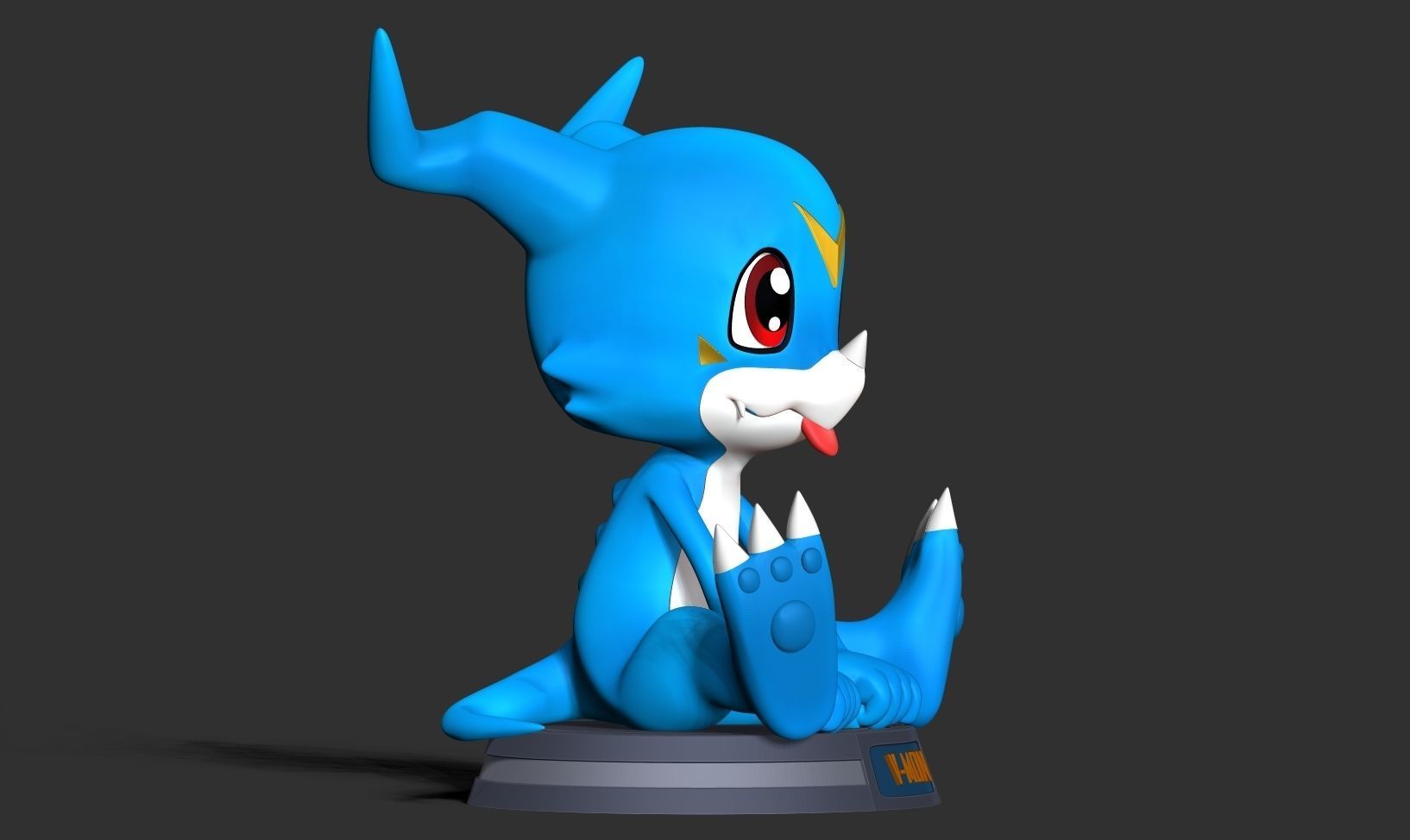 Veemon - Digimon Adventure 3D print model_11