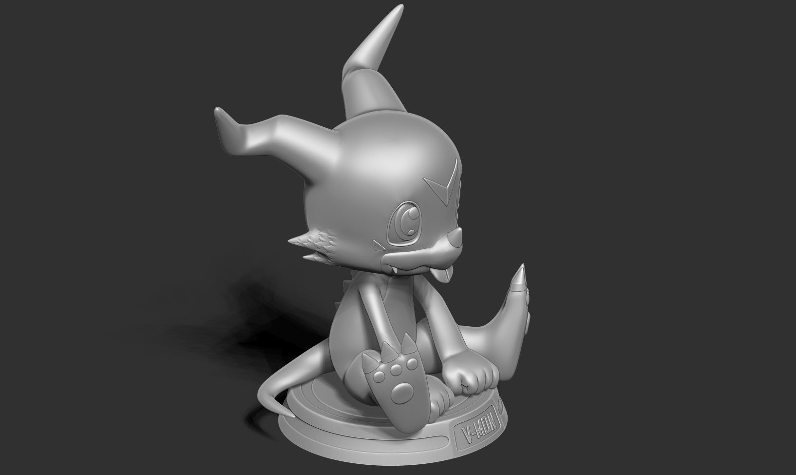 Veemon - Digimon Adventure 3D print model_14