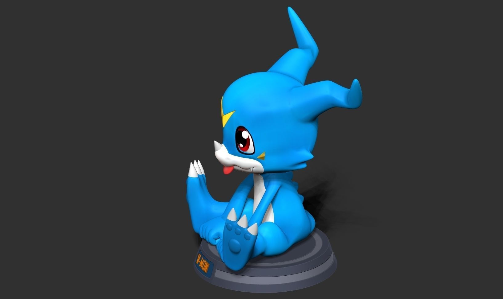 Veemon - Digimon Adventure 3D print model_15