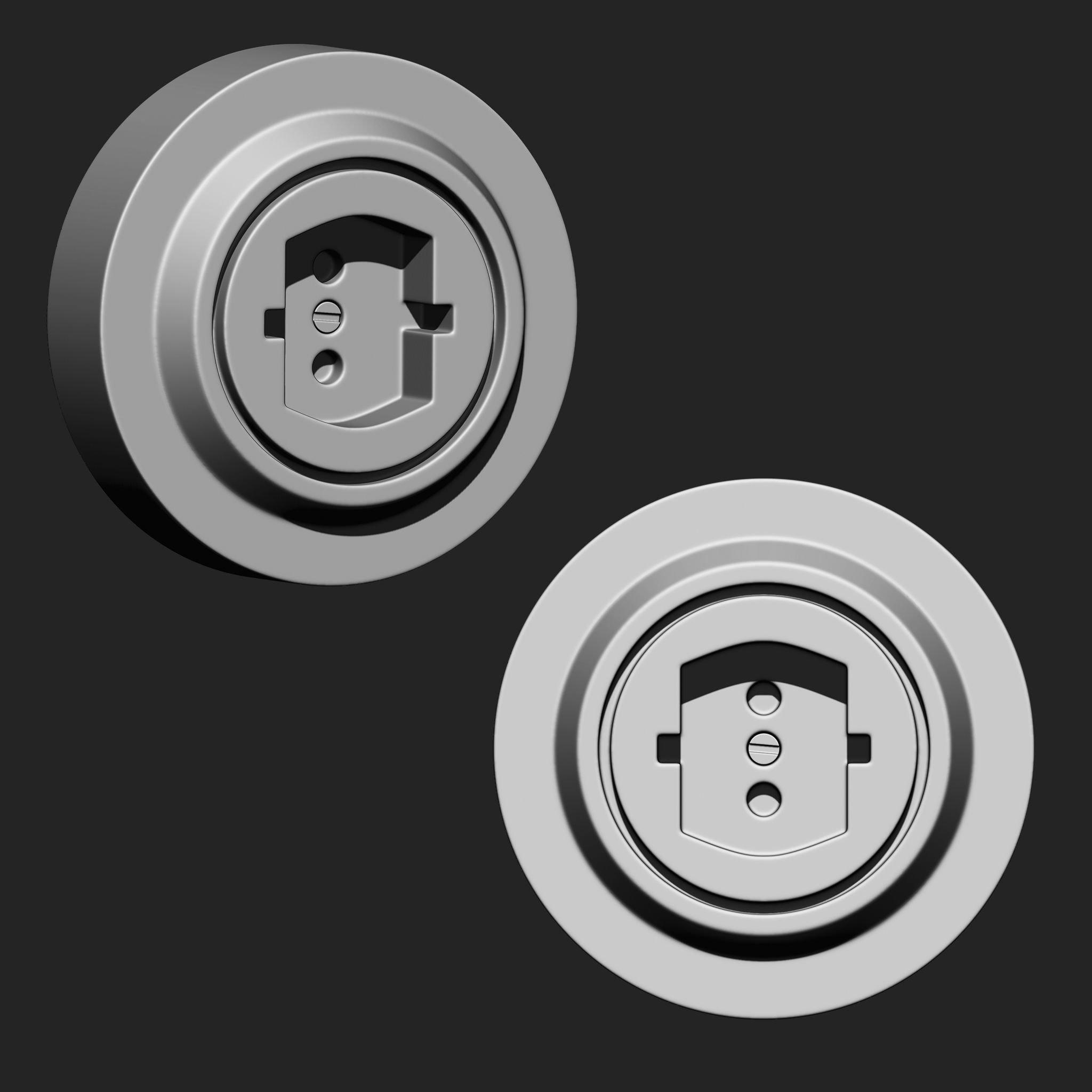 Switches IMM Brush Pack 15 in One 3D model_12