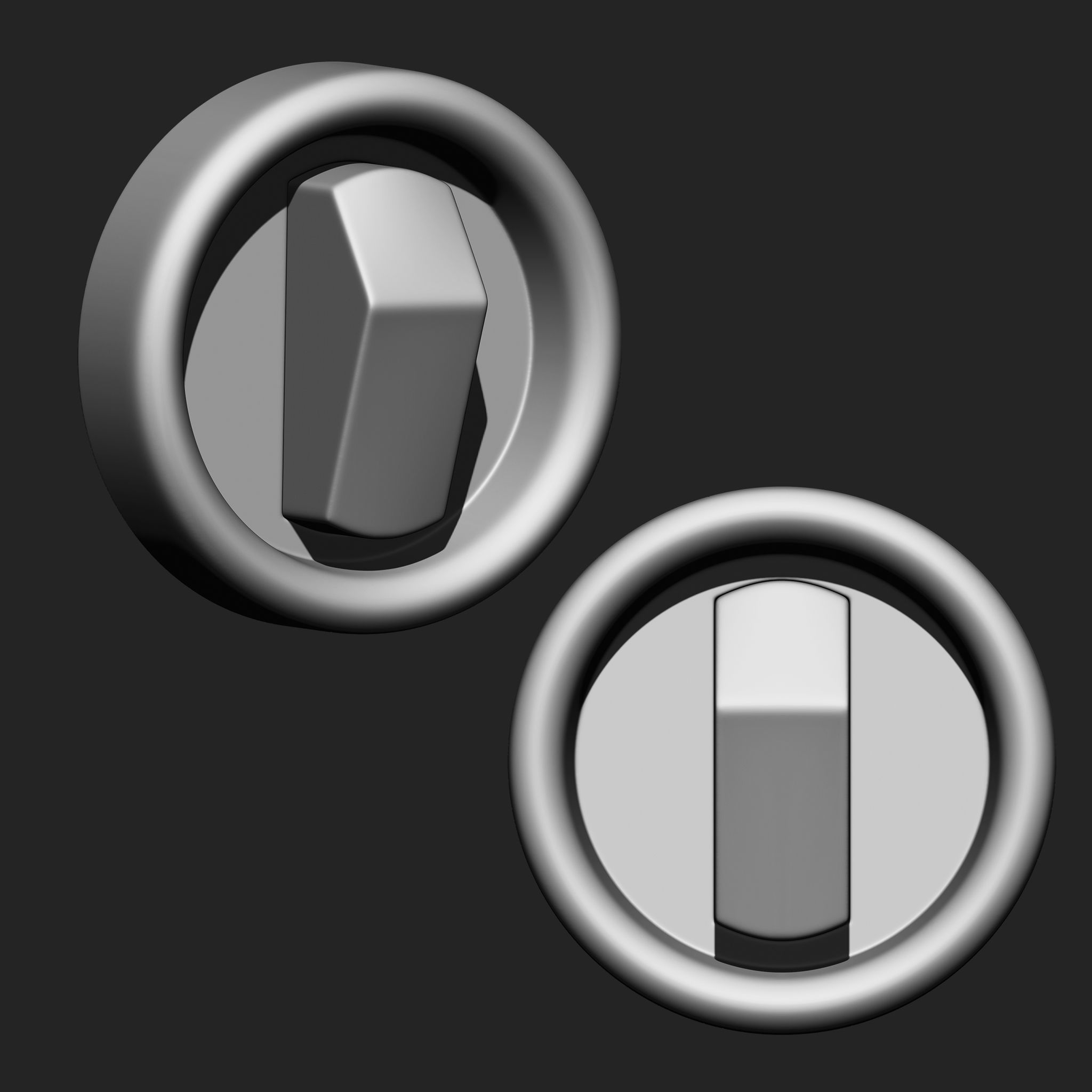 Switches IMM Brush Pack 15 in One 3D model_13