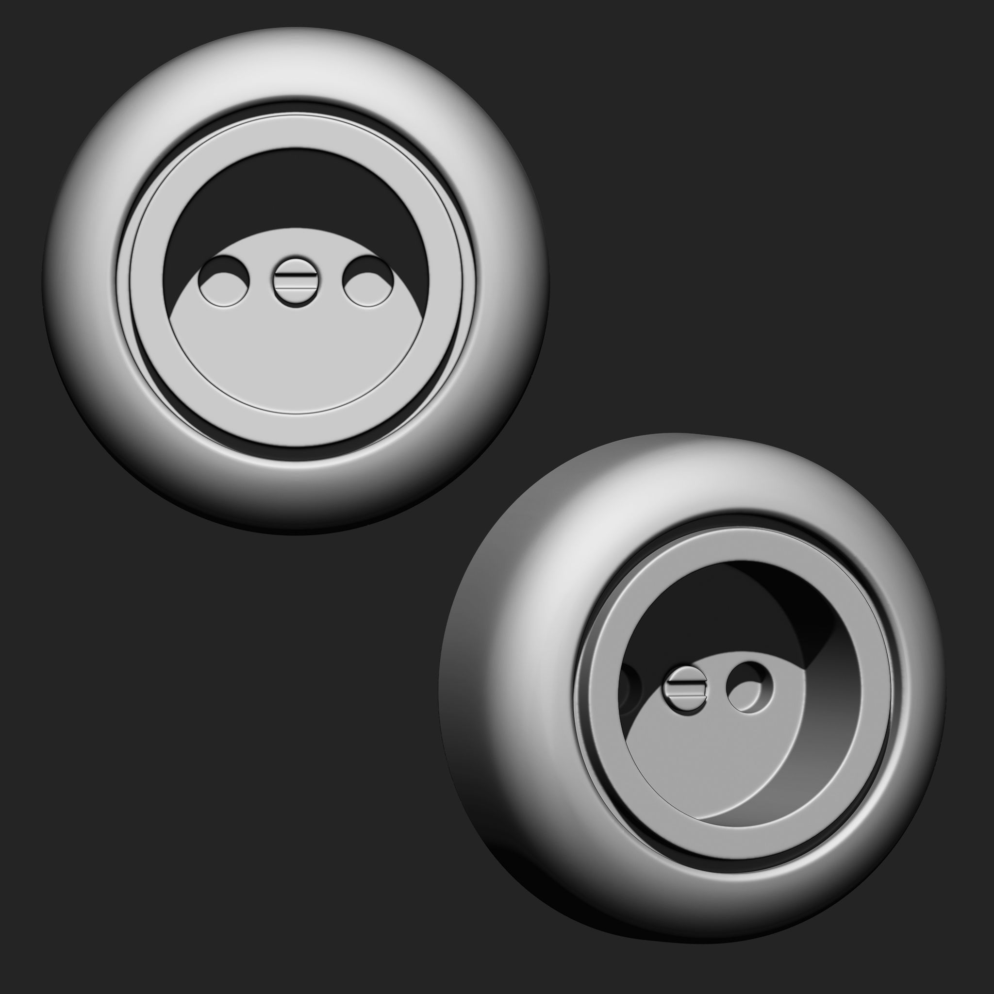 Switches IMM Brush Pack 15 in One 3D model_14