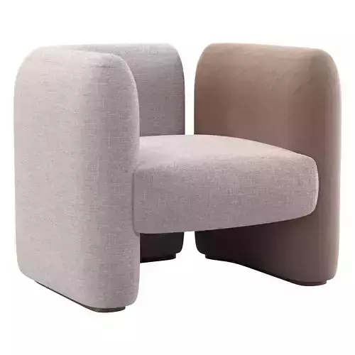 Candelaria Contemporary armchair by AD HOC