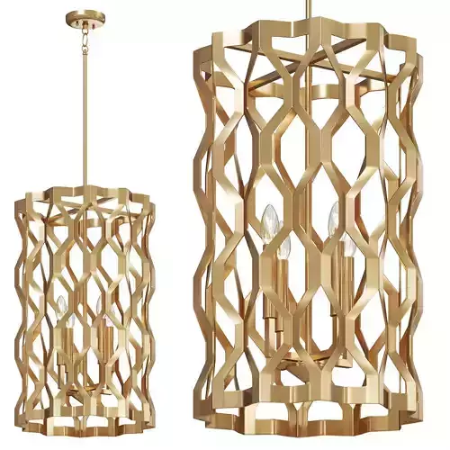 Coronade Pendant by lightology 3D model