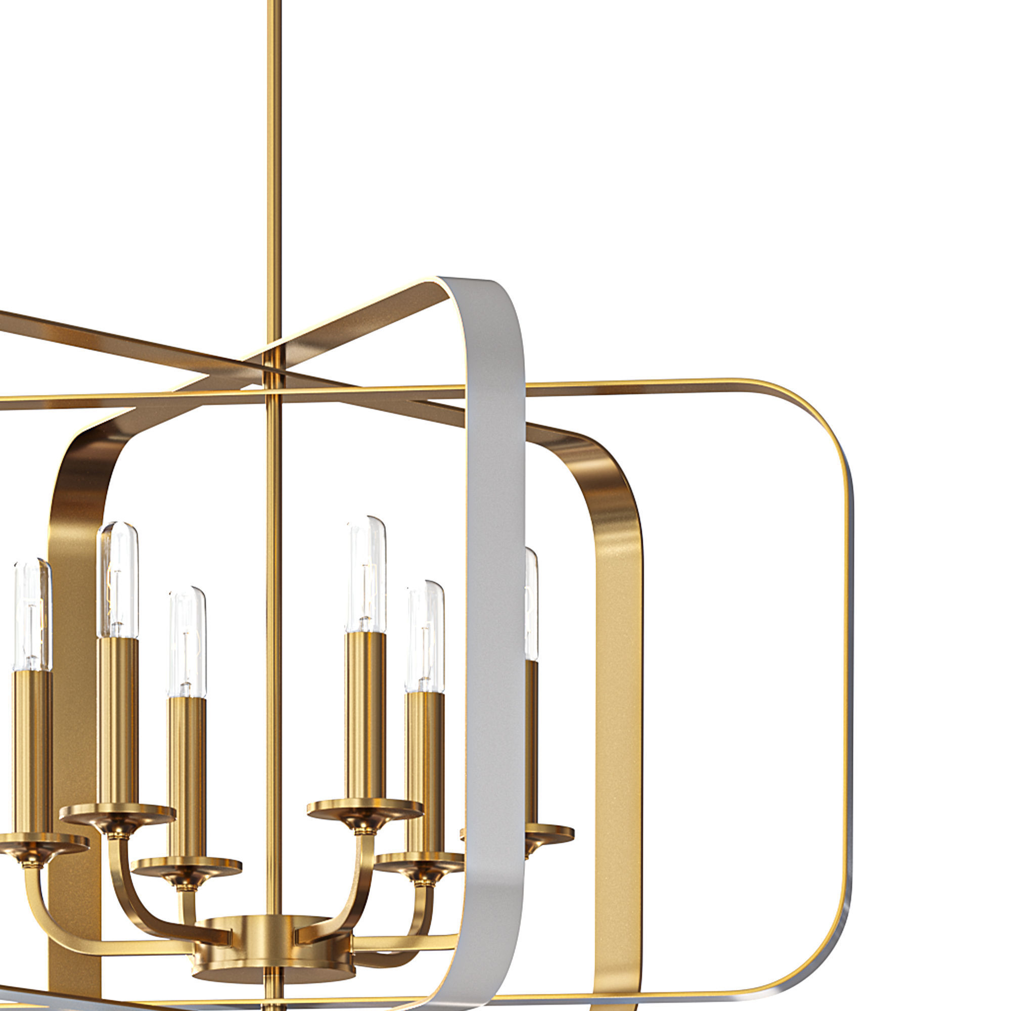 Aureum Wide Pendant By Minka Lavery 3D model_1