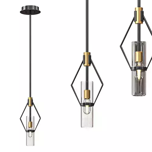 Raef Mini Pendant By Troy Lighting 3D model