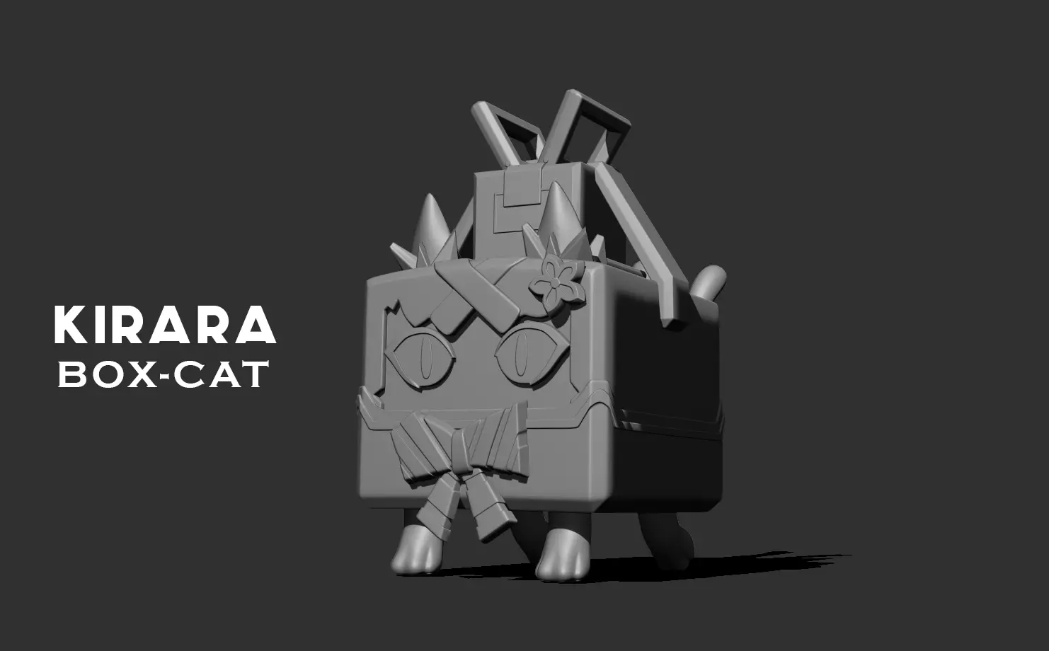 Kirara Boxcat - Genshin impact 3D print model_0
