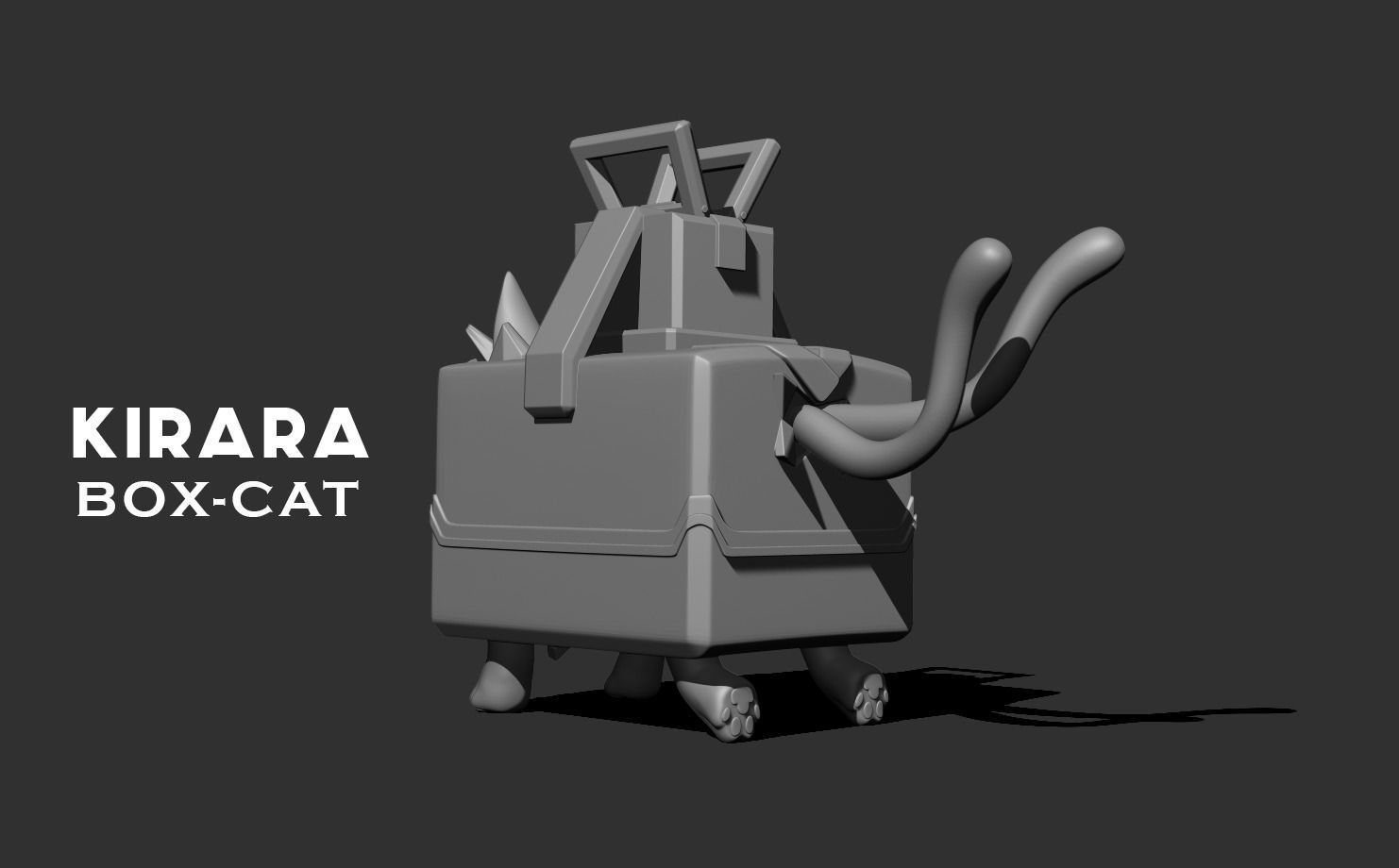 Kirara Boxcat - Genshin impact 3D print model_3
