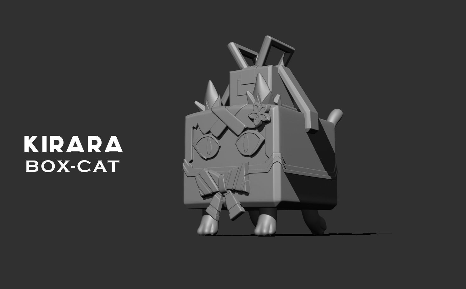 Kirara Boxcat - Genshin impact 3D print model_5