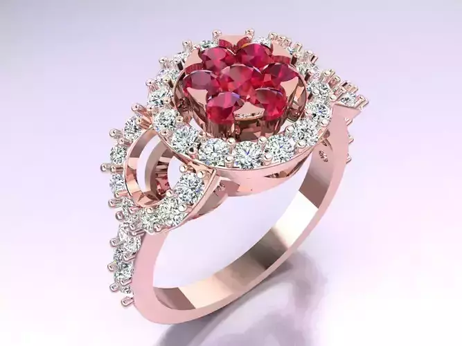 Diamond Ring - Womens Rings - N3817