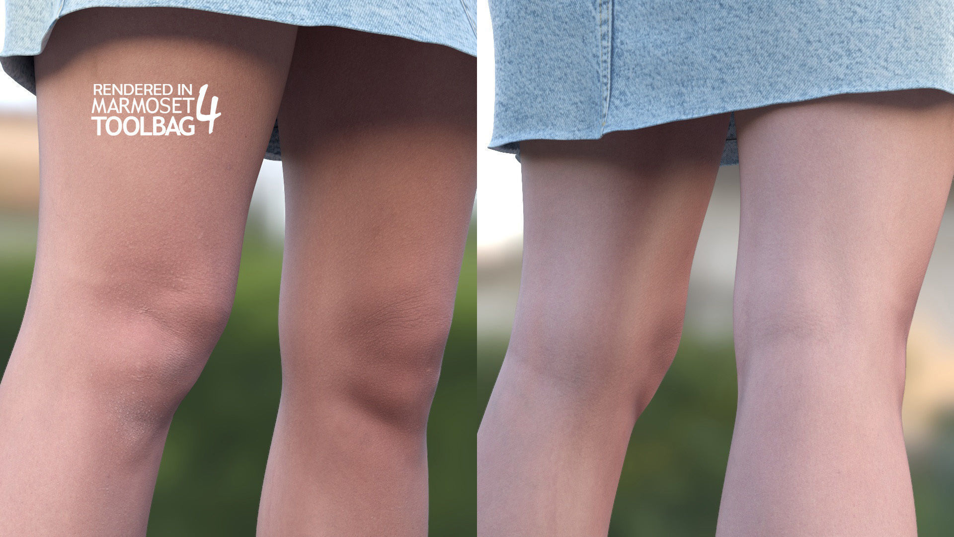 Woman - Summer Outfit 1 - Modular - Rigged Low-poly 3D model_17