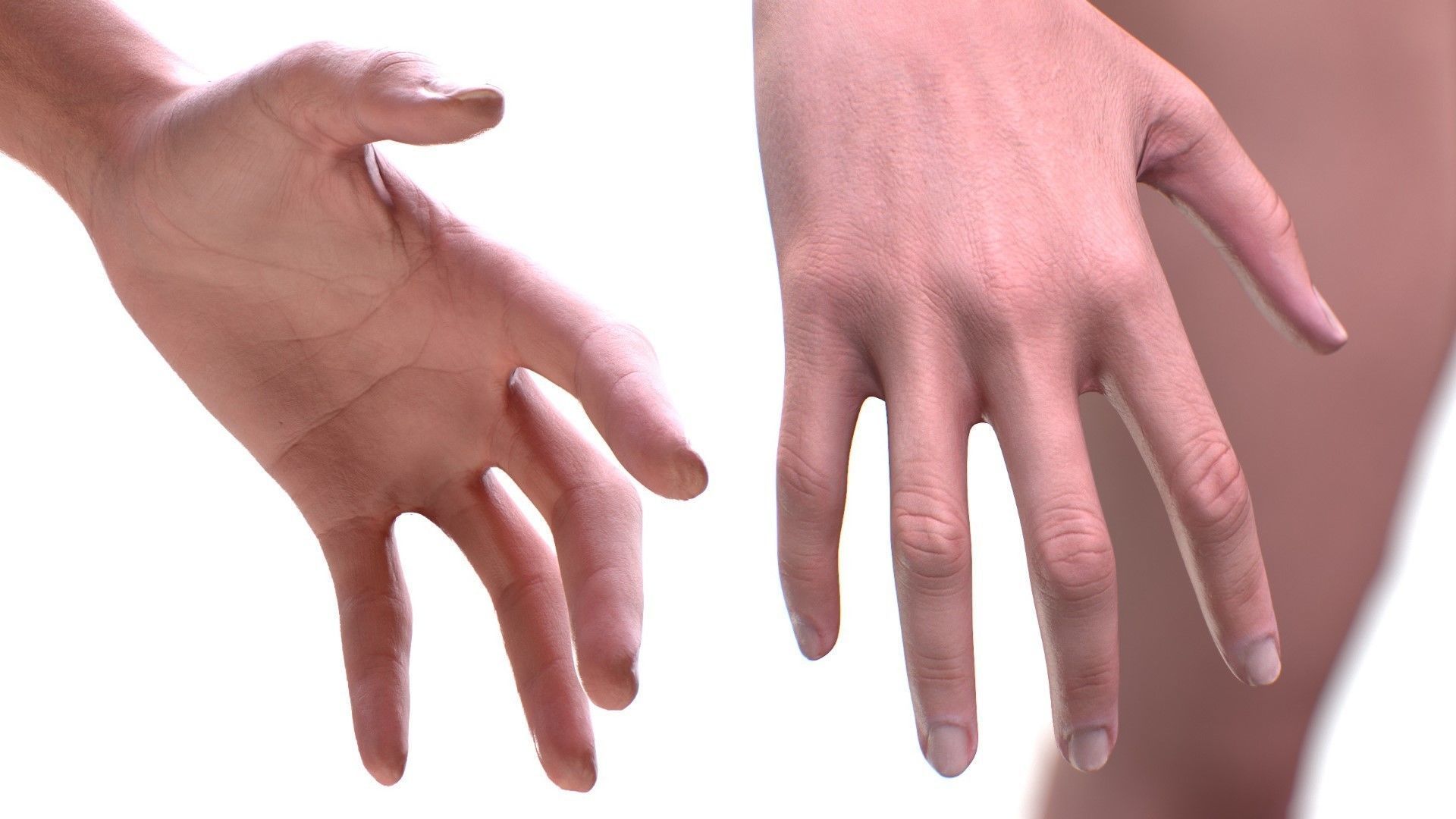 Woman - Summer Outfit 1 - Modular - Rigged Low-poly 3D model_10