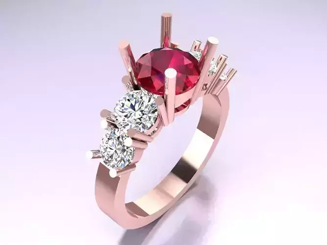 Diamond Ring - Womens Rings - N3856