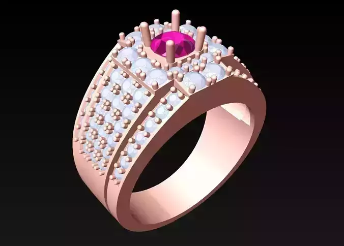 Diamond Rings - Mens Ring - N3965