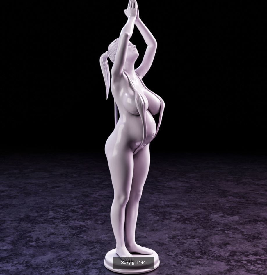 Sexy Girls Pack 23 3D Model Collection_4