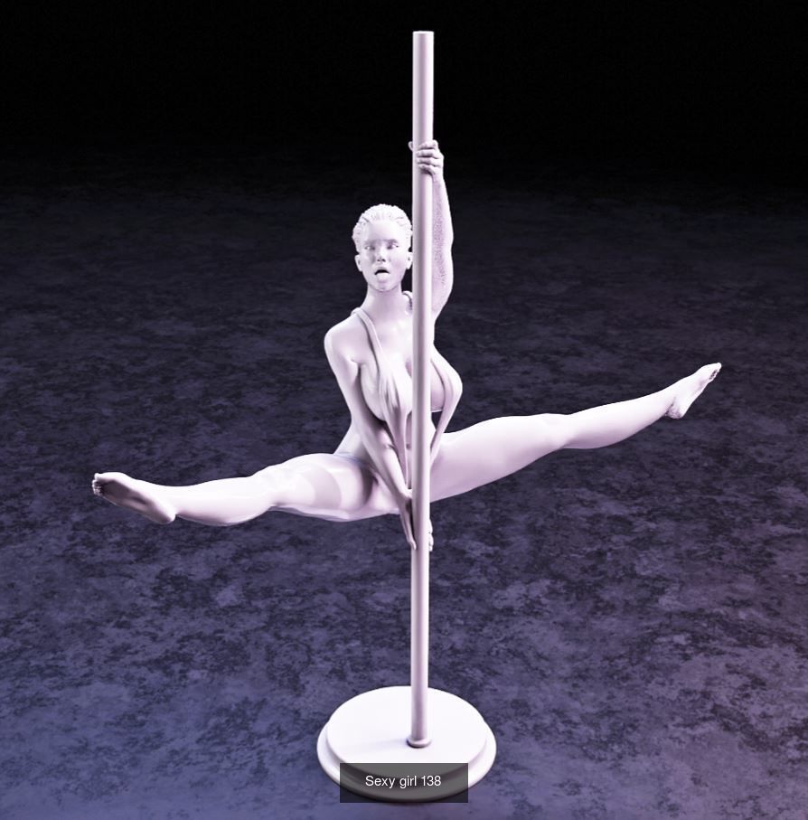 Sexy Girls Pack 23 3D Model Collection_1