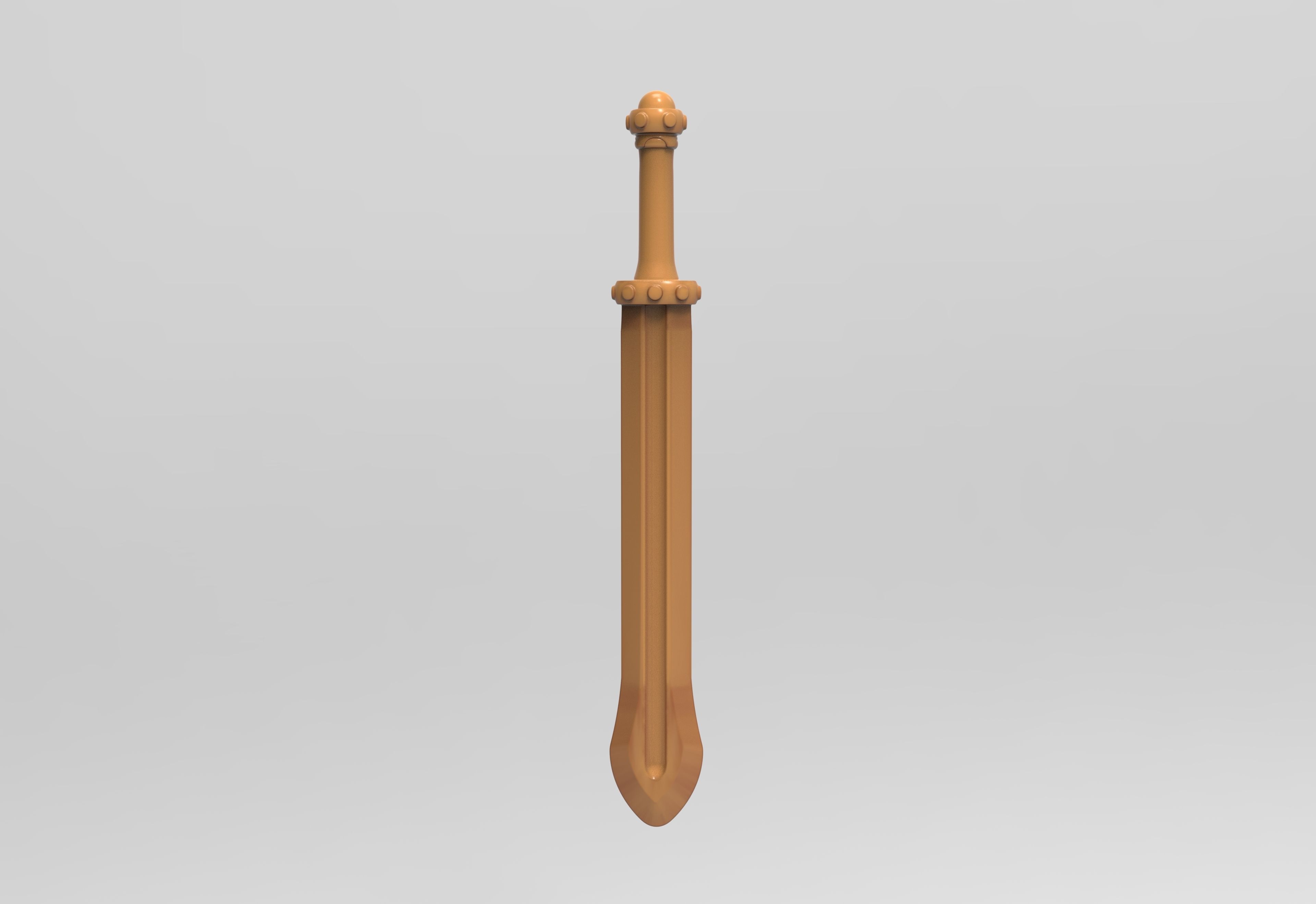 Medieval Weapons Pack 3D print model_4