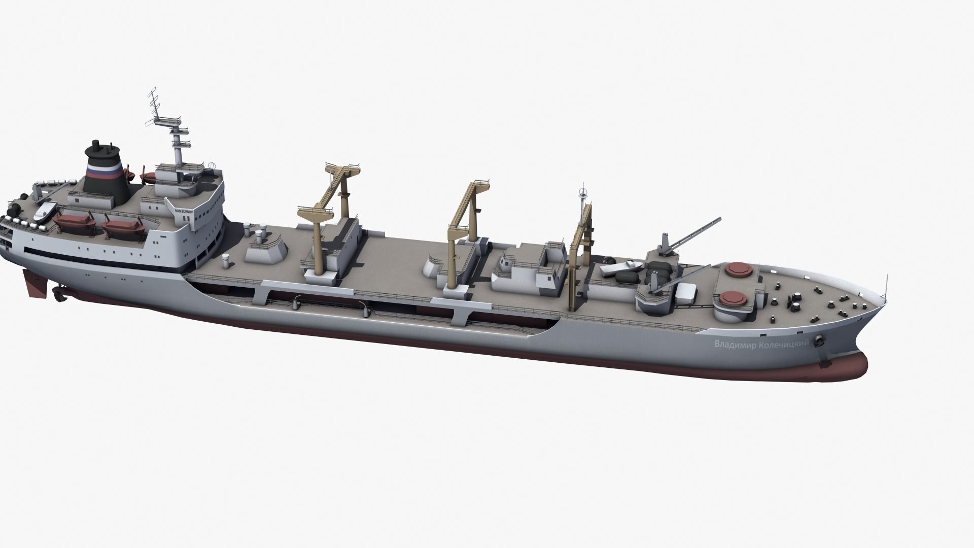 Boris Chilikin Fleet Oiler 3D model_29