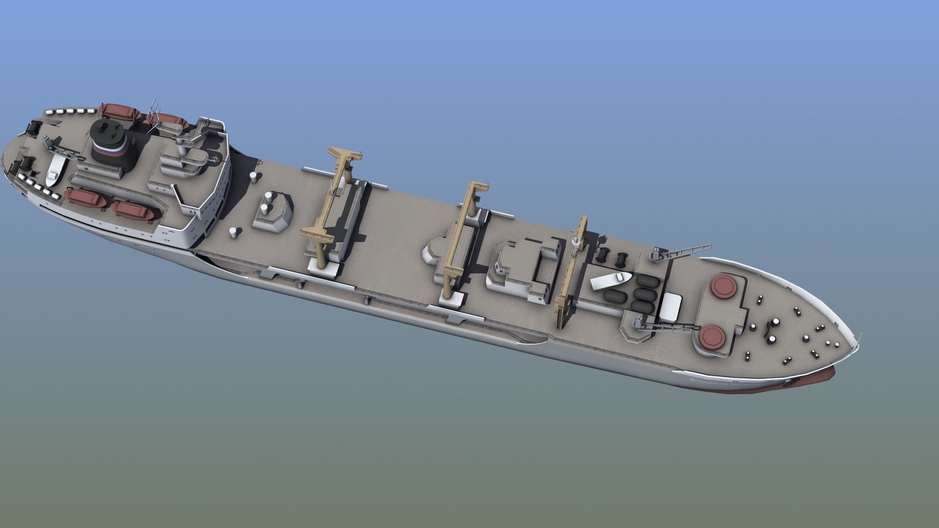 Boris Chilikin Fleet Oiler 3D model_4
