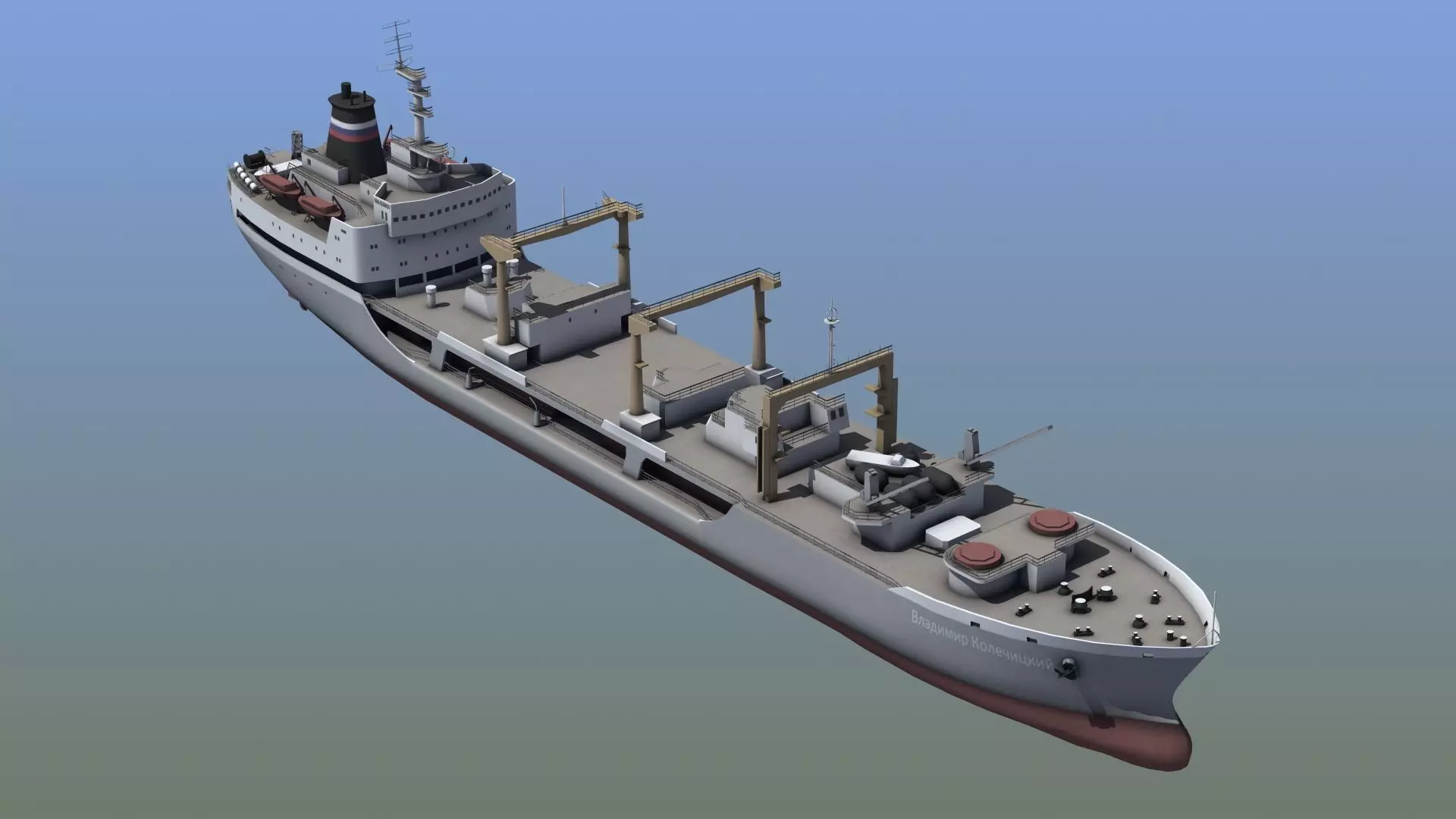 Boris Chilikin Fleet Oiler 3D model_0