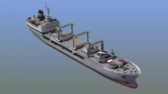 Boris Chilikin Fleet Oiler 3D model