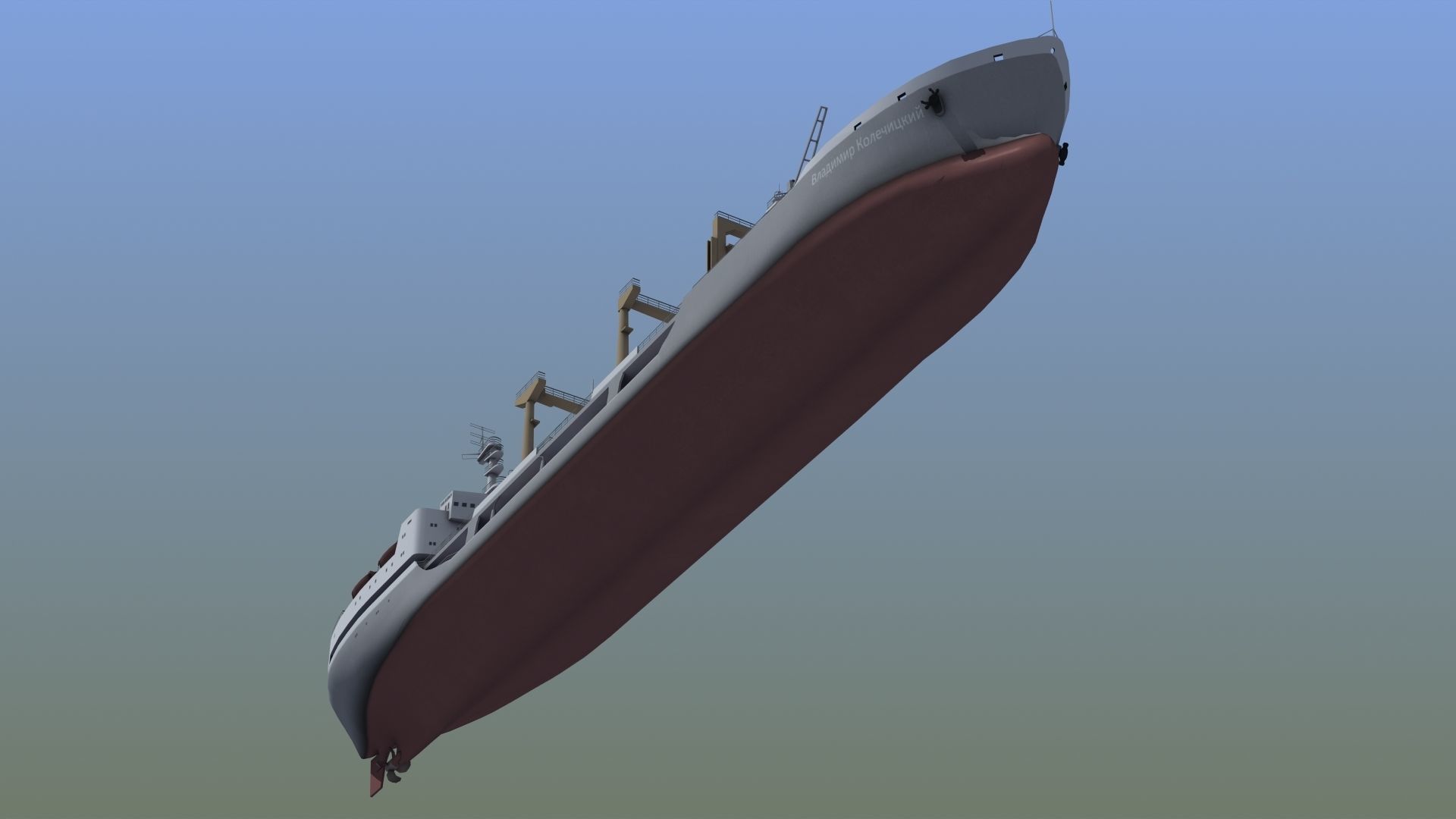 Boris Chilikin Fleet Oiler 3D model_18
