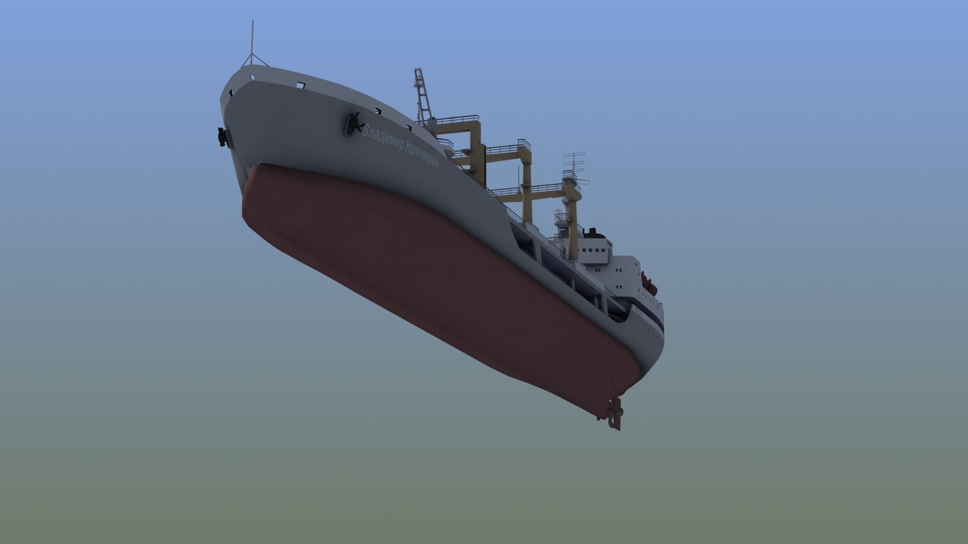 Boris Chilikin Fleet Oiler 3D model_15