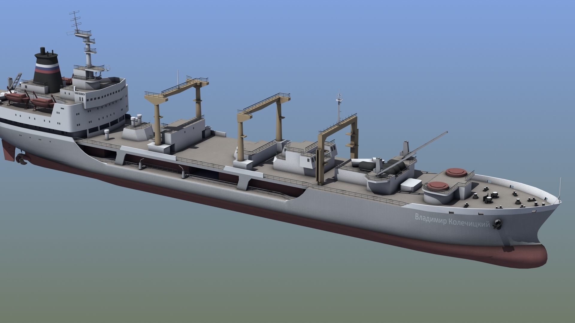 Boris Chilikin Fleet Oiler 3D model_11