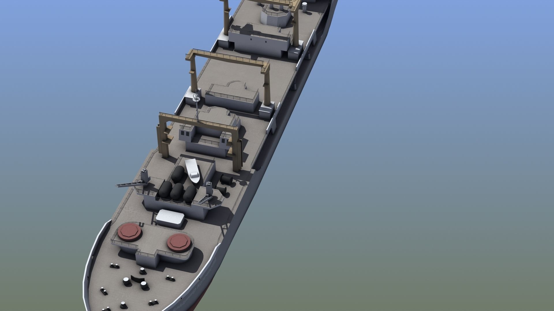 Boris Chilikin Fleet Oiler 3D model_7