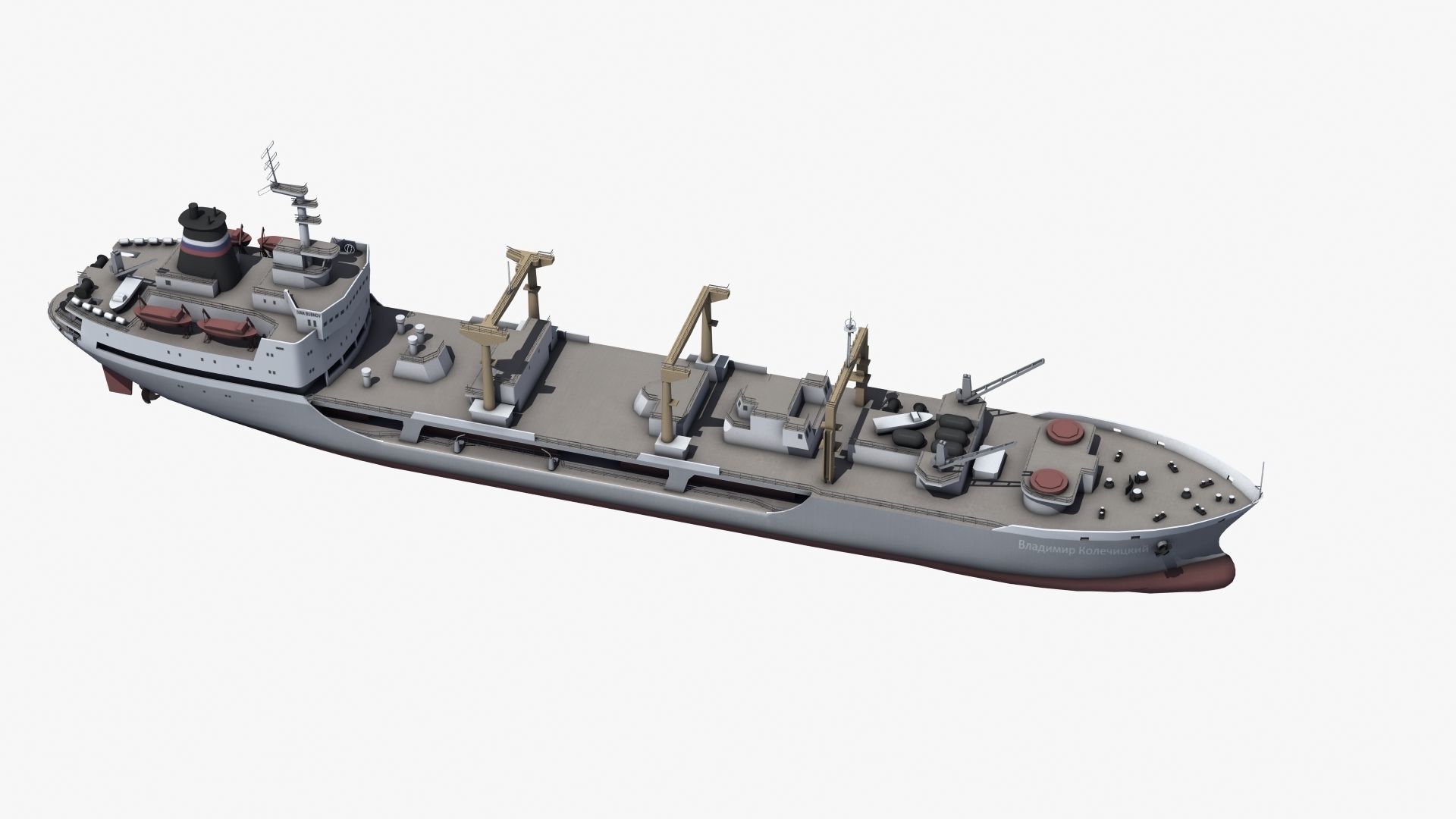 Boris Chilikin Fleet Oiler 3D model_28