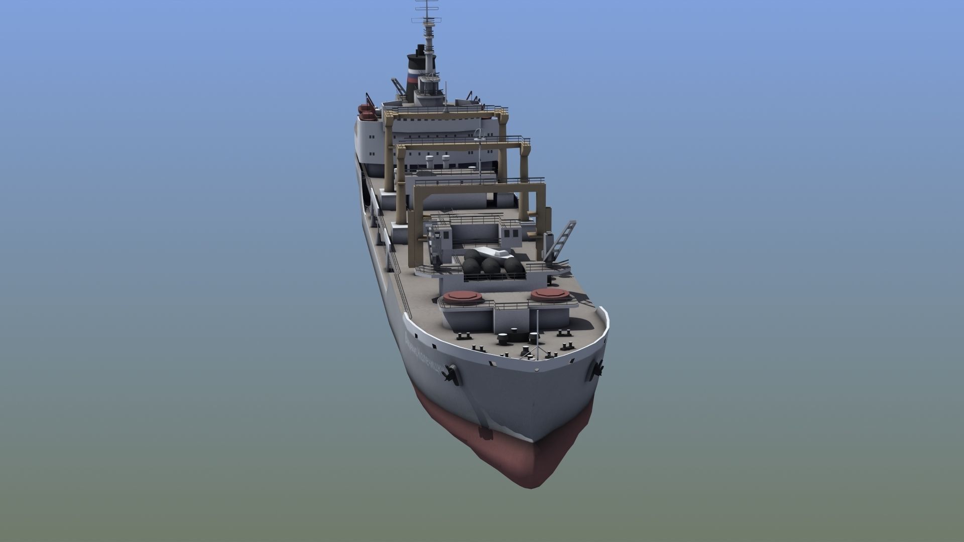 Boris Chilikin Fleet Oiler 3D model_14