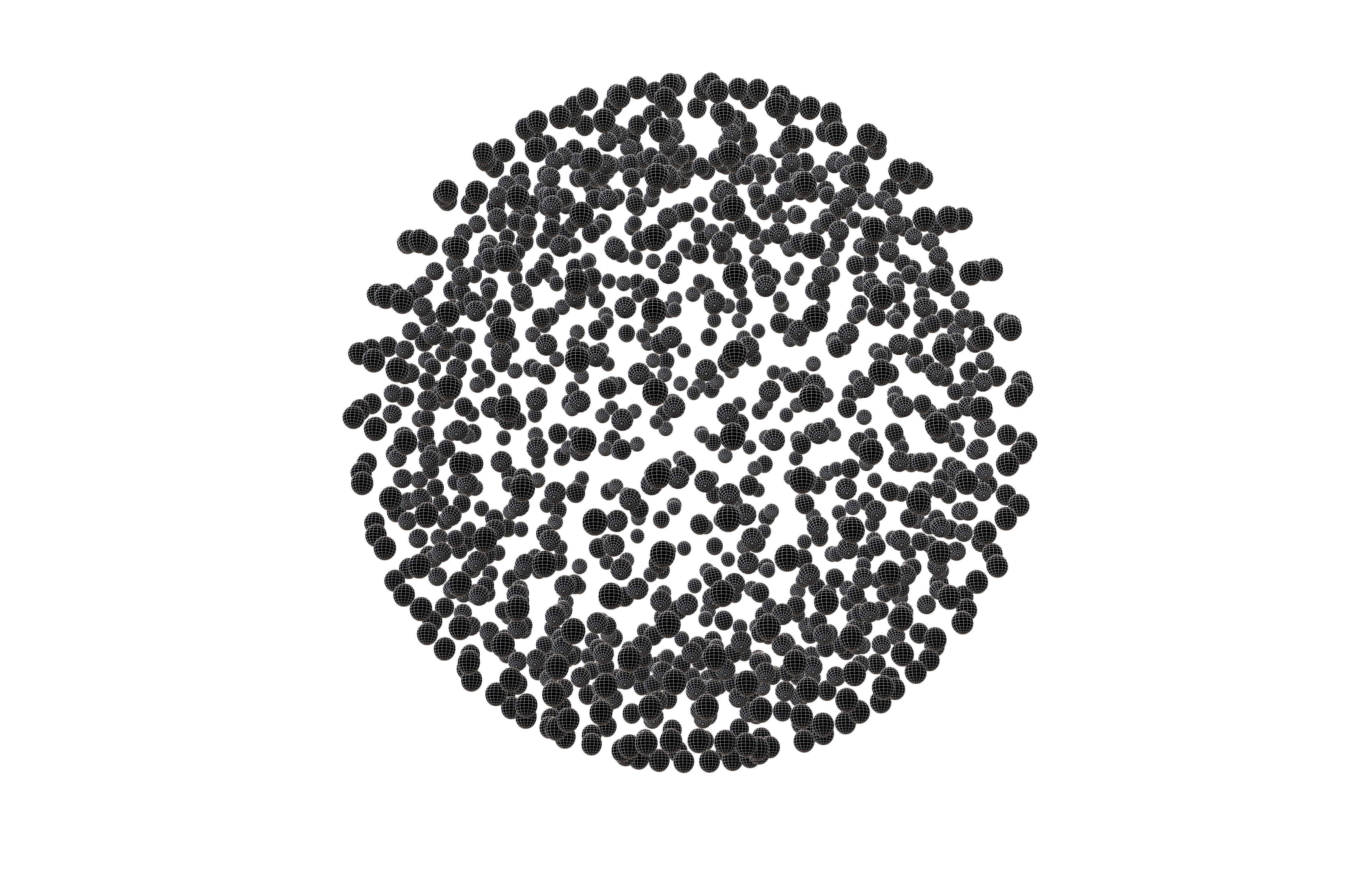 Abstract Sphere v2 002 3D model_7