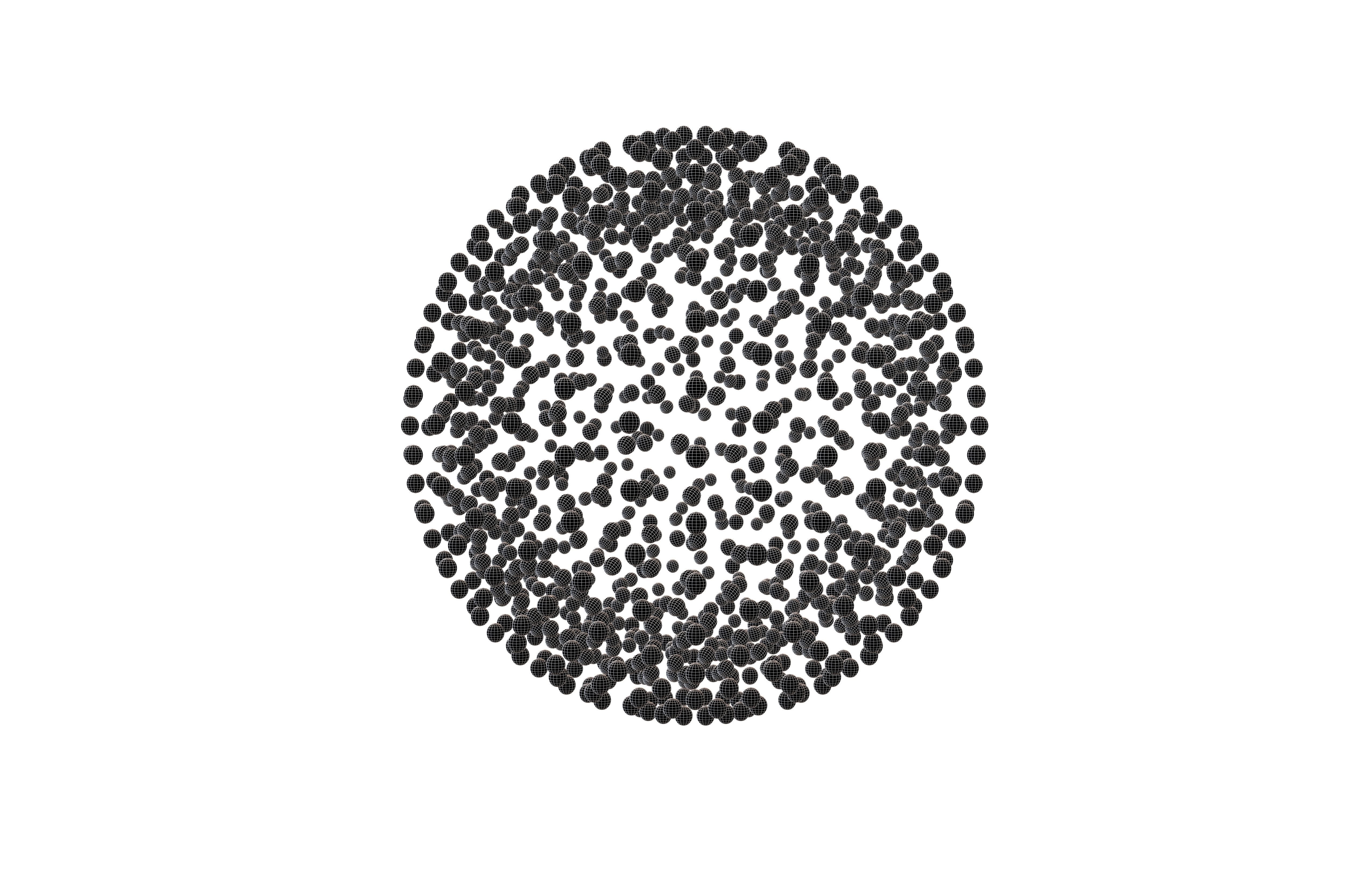 Abstract Sphere v2 002 3D model_4