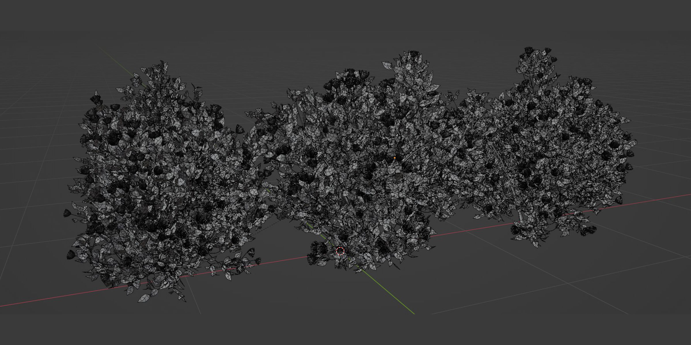 flowering bushes collection vol 42-Blender 3D model_6