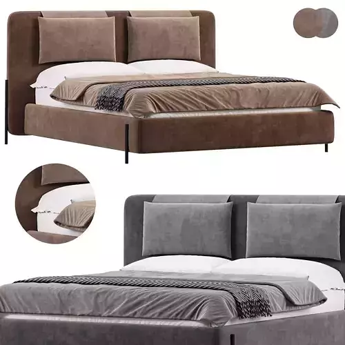 ALAR BED BY DITRE ITALIA COLLECTION 3D model