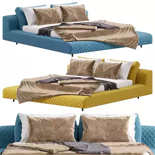  OWEN BED BY BONALDO 3D model