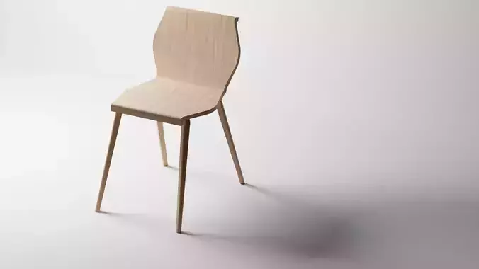 Wooden Lounge Chair