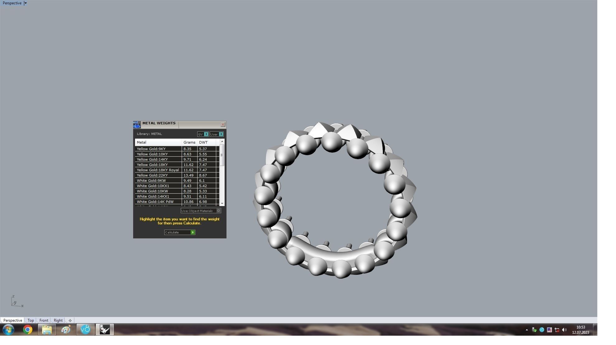 Clash  Ring  16 5mm  3d print model  3D print model_15