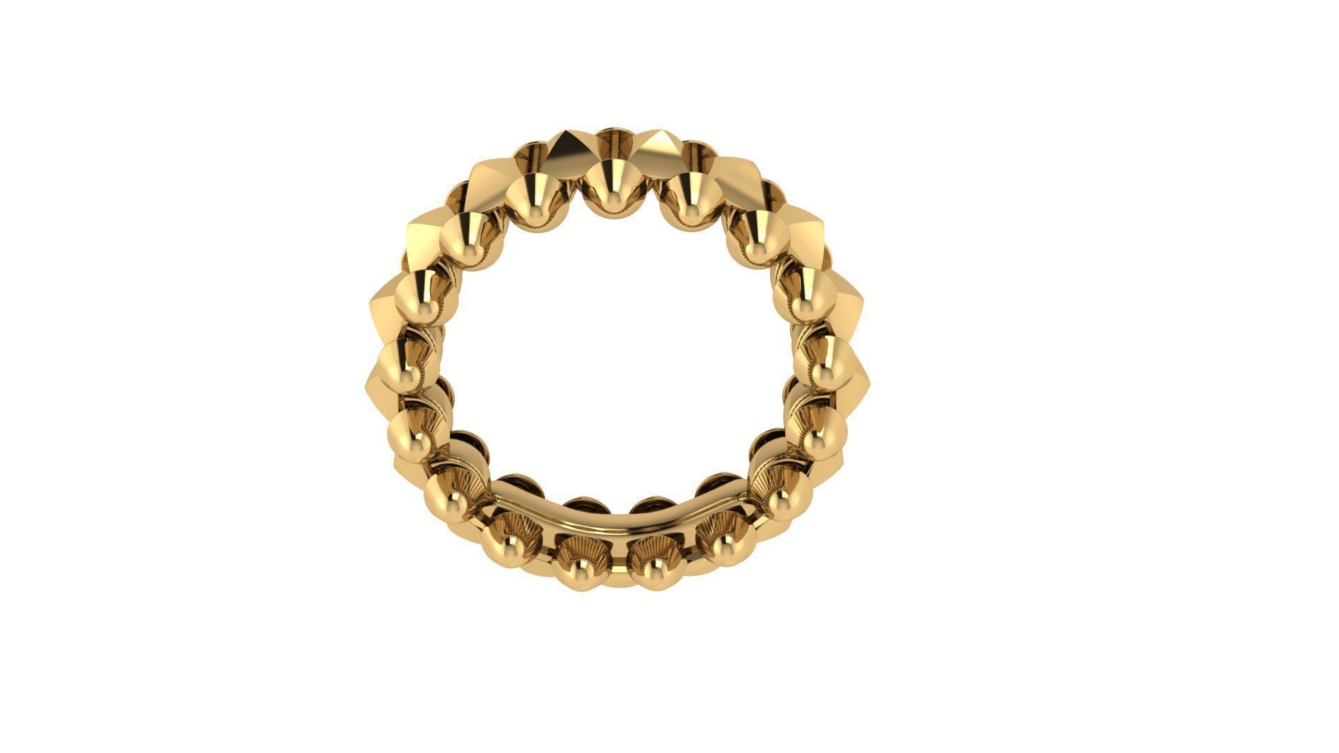 Clash  Ring  16 5mm  3d print model  3D print model_4