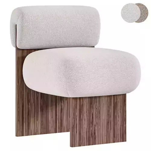 UNA CHAIR BY NOHO COLLECTION 3D model